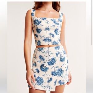 A&F Linen-Blend Skort (selling top too)